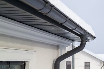 Gutter Cover System on Residential Home